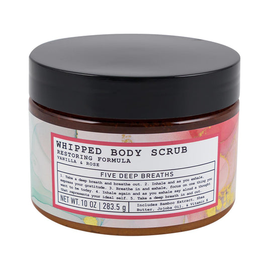 Vanilla & Rose Whipped Body Scrub